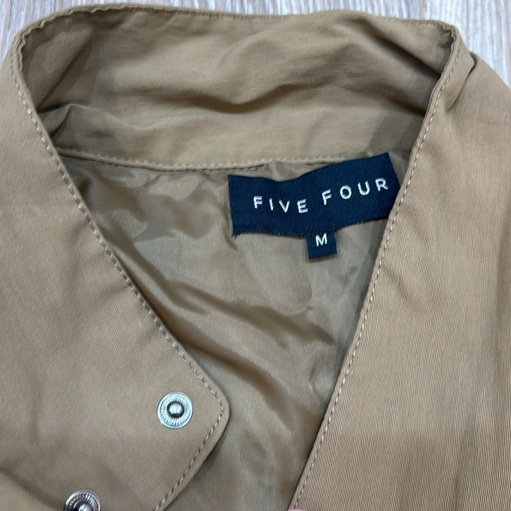 Five Four Beige Button Down Jacket Men - image 2